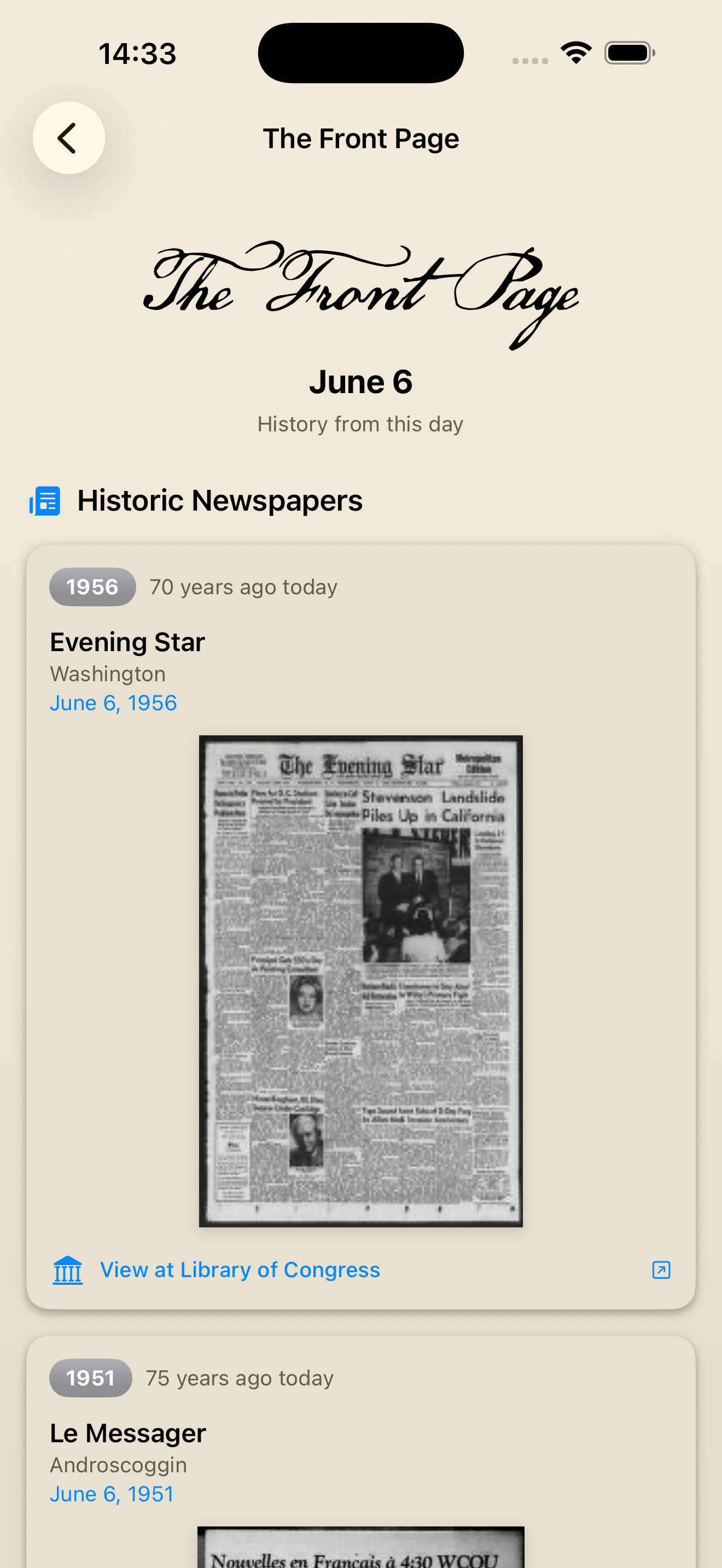 The Front Page