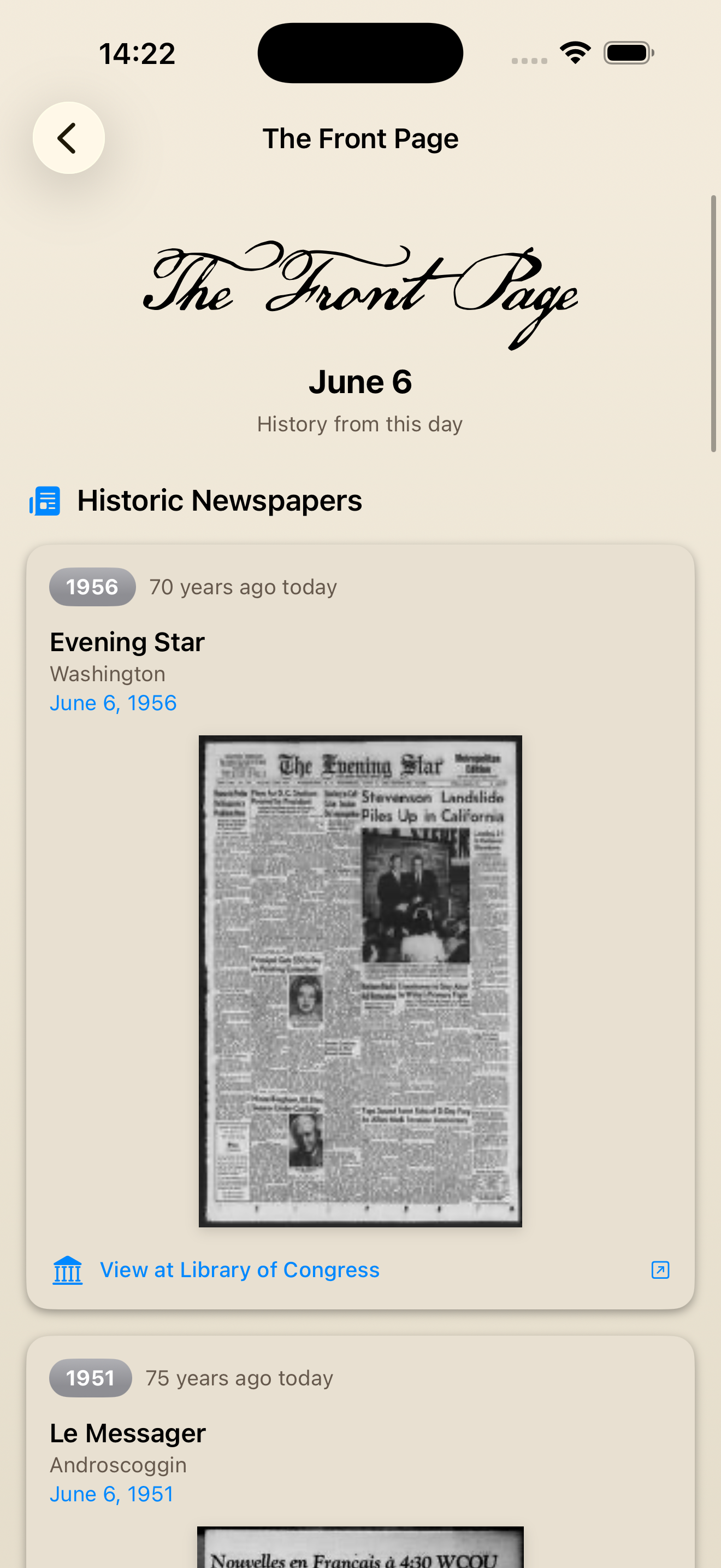 Front Page