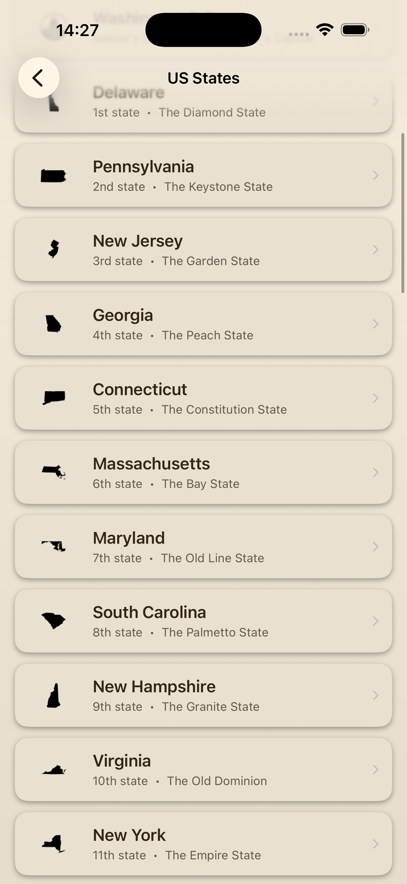 States list